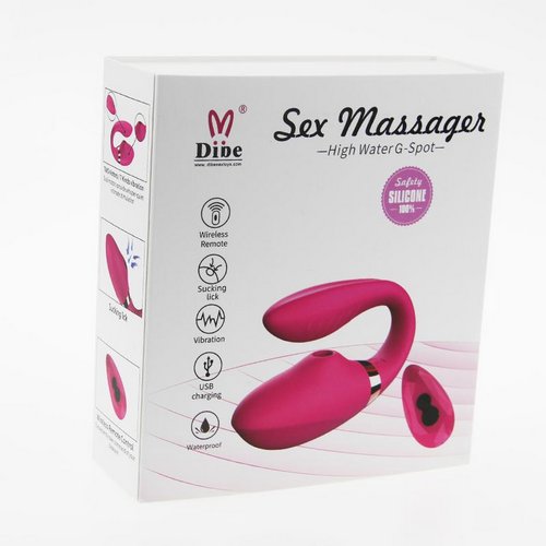 Máy rung bú 2 đầu Dibe G-Spot ALVA