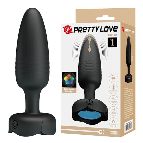 Prettylove Tarion Rung Thụt Hậu Môn LED 5 Màu