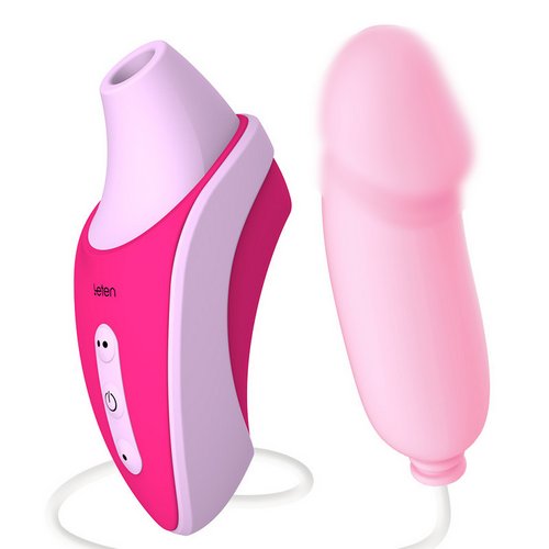 Sextoys Leten Bú mút kèm trứng rung