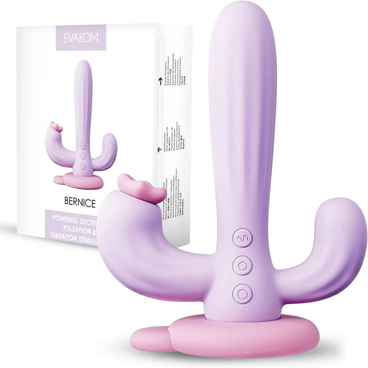 Svakom Bernice sextoy rung bú 3 đầu