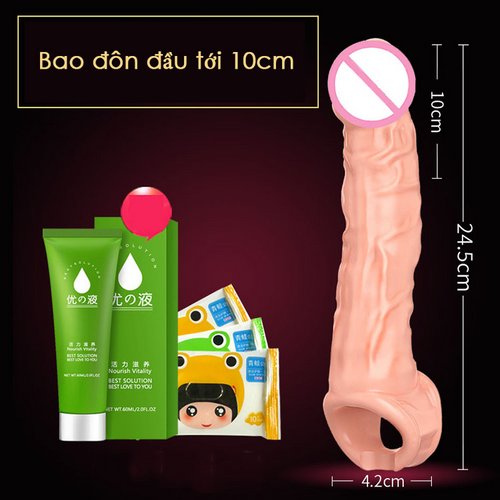 Bao đôn 10cm tròng bìu siêu mềm