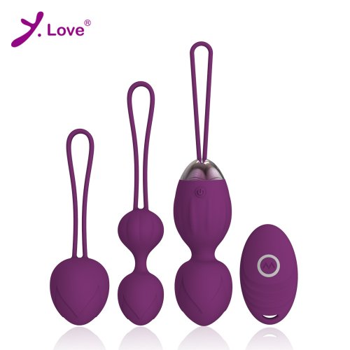 Bộ bóng tập Kegel se khít âm đạo có rung