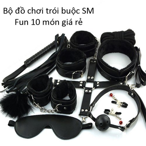 Bộ đồ chơi trói buộc SM Fun 10 món giá rẻ