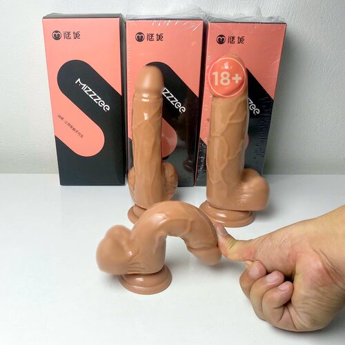 Dildo Giá Rẻ Mizzzee Da Nâu