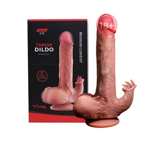 Dương Vật Giả Tarzan Rung Thụt Liếm