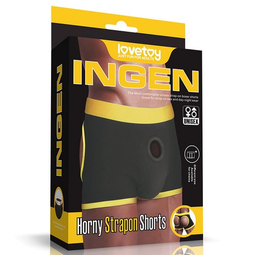 Quần short gắn dương vật  hở mông Lovetoy