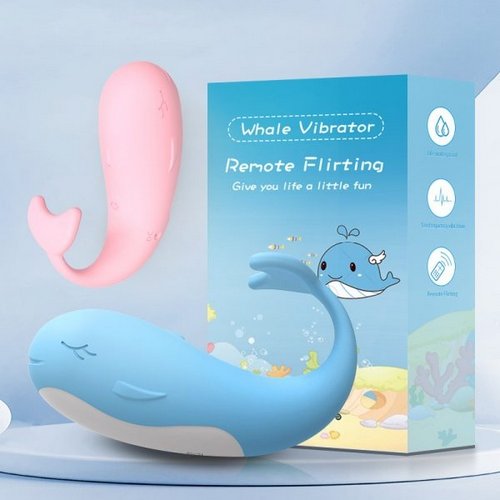 Trứng rung cá heo nhỏ có app điều khiển từ xa