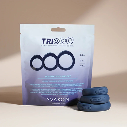 Vòng Đeo Dương Vật SVAKOM TRIOOO