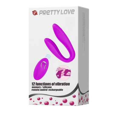 Máy rung chữ C Prettylove điều khiển xa 