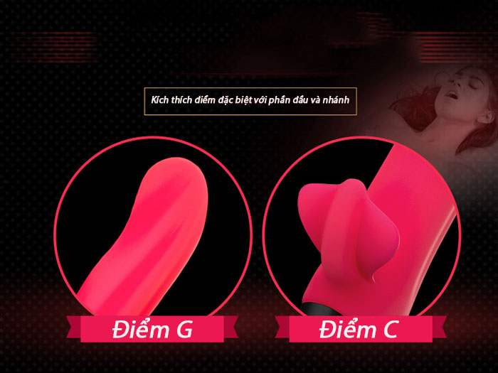 Dương vật Fun Factory BI STRONIC FUSION 64 chế độ
