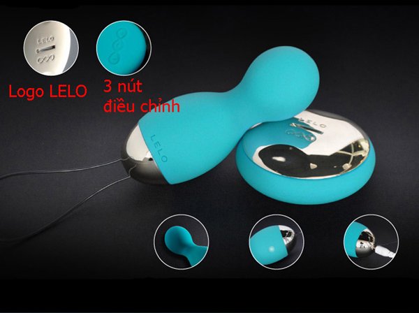 Trứng rung Lelo Hula Bead silicone y tế siêu mềm an toàn