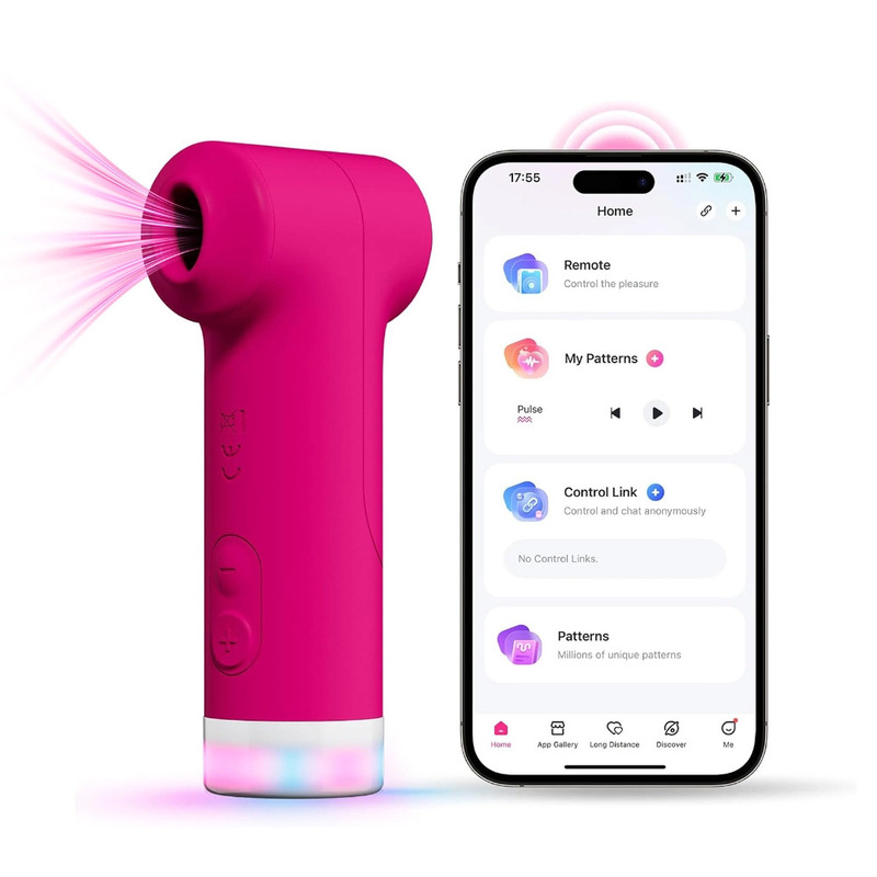 Máy rung âm vật Lovense Fizz hút khí TwinAir chính hãng