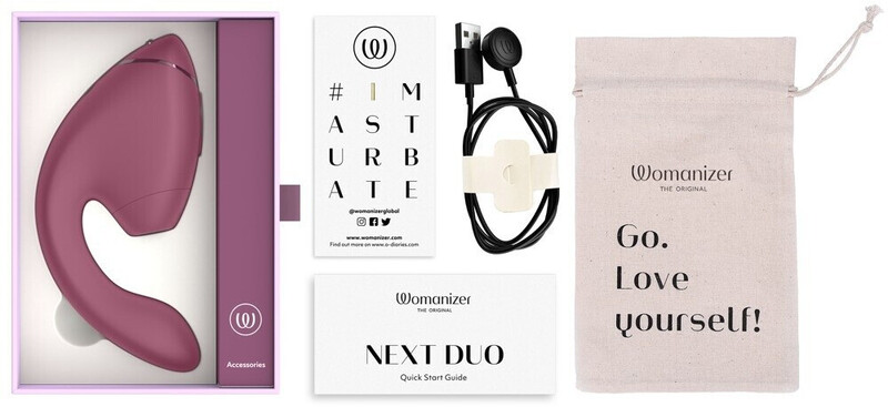 Womanizer Next Duo chính hãng Đức - máy rung bú cao cấp Sextoytot