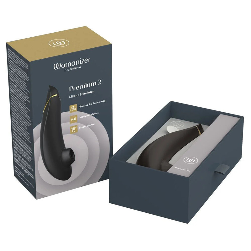 Womanizer Premium 2 máy bú âm vật chống nước IPX7