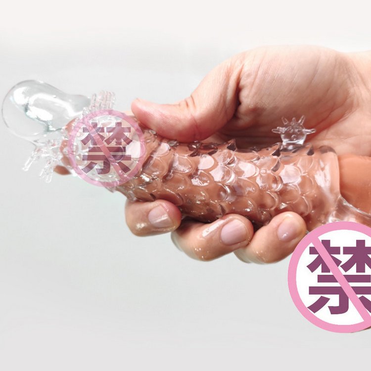 Bao cao su đôn dên gai rồng silicone TPE mềm mịn