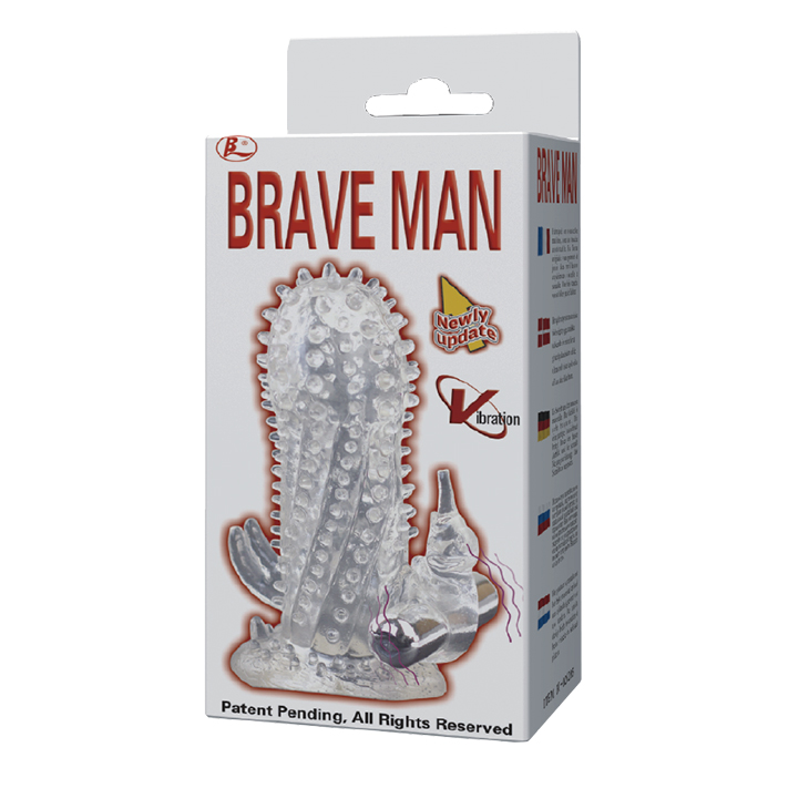 Bao đôn silicon Braveman có rung hỗ trợ chống xuất tinh sớm