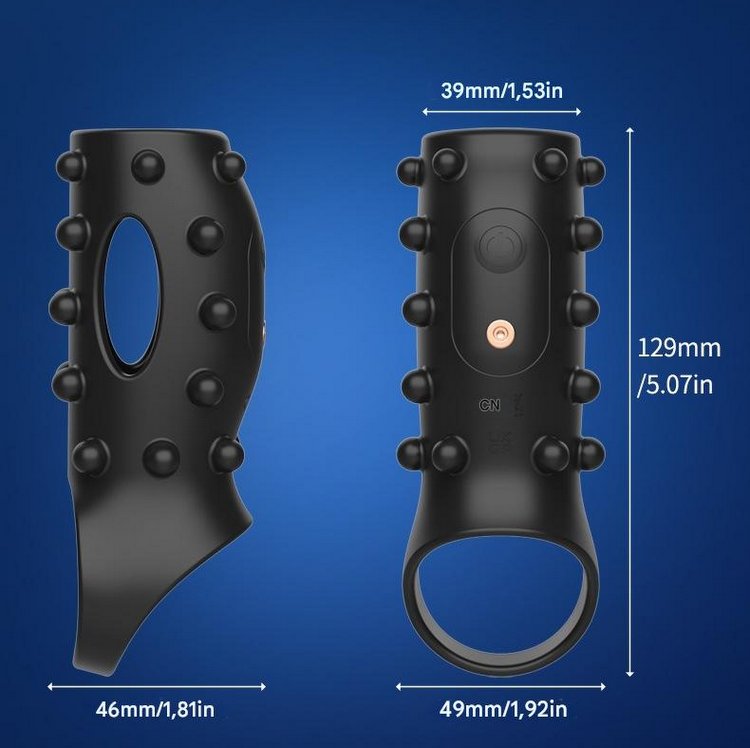 Bao đôn rung Manno sạc USB tiện lợi, tái sử dụng nhiều lần