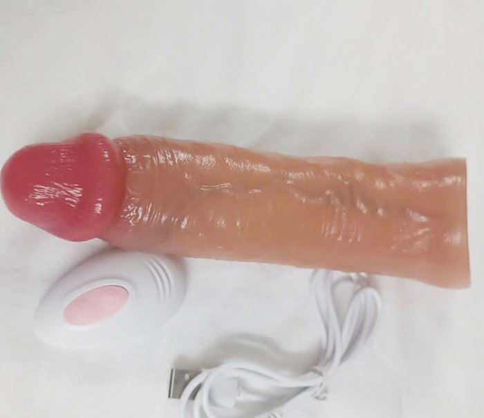 Bao đôn silicon rung ở đầu kèm remote điều khiển từ xa, pin sạc tiện lợi