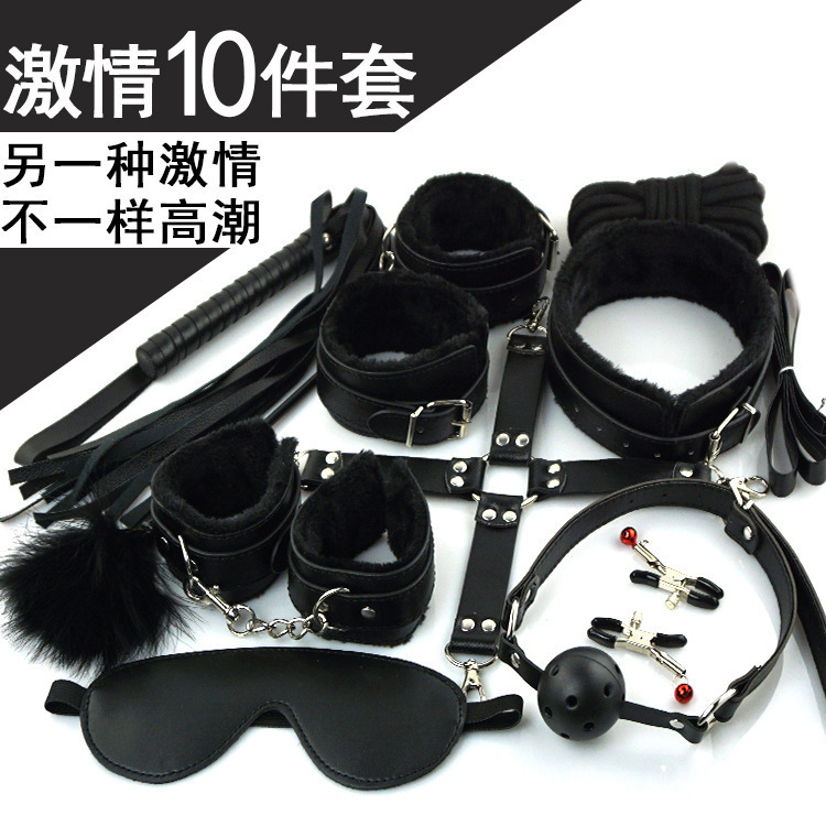 Bộ đồ chơi trói buộc SM Fun 10 món giá rẻ – Thoả mãn đam mê BDSM