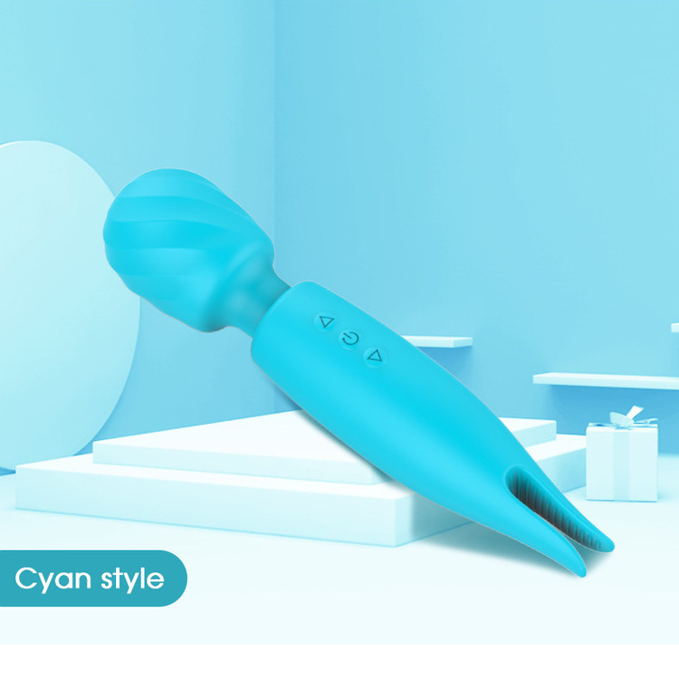 chày massage rung 10 chế độ haoqi sạc usb tiện lợi