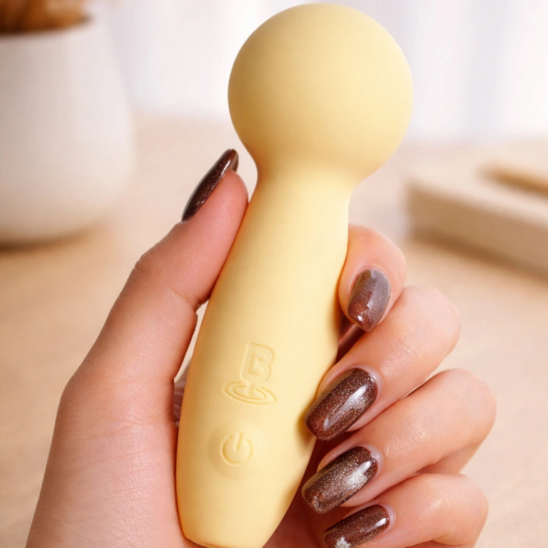Đầu tròn mềm mại của chày rung Blenva Bloomi silicone cao cấp kích thích âm vật và điểm G