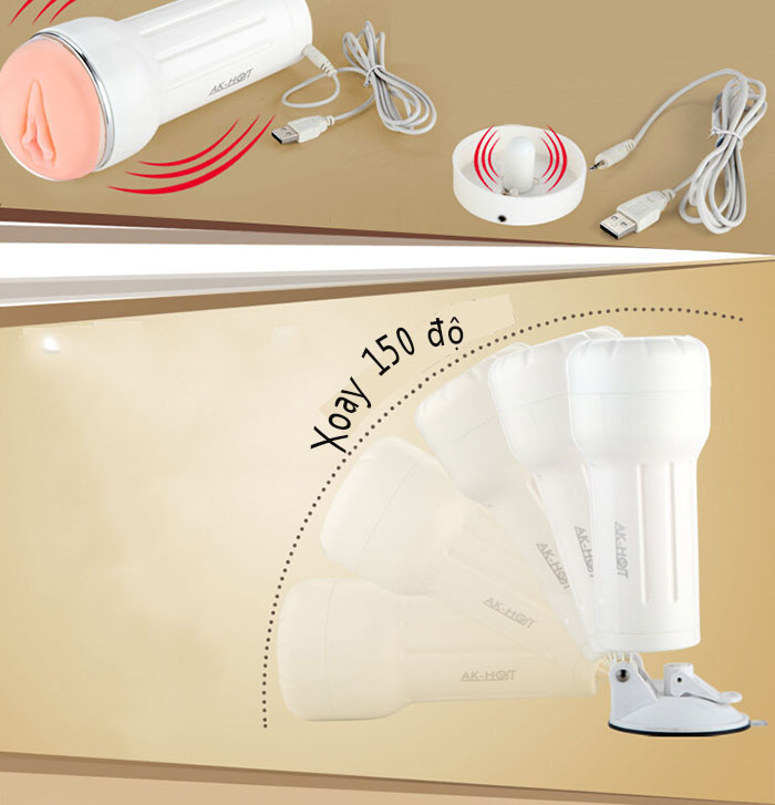  Ruột silicone 3D bi gân nổi của AK HOT kích thích mạnh