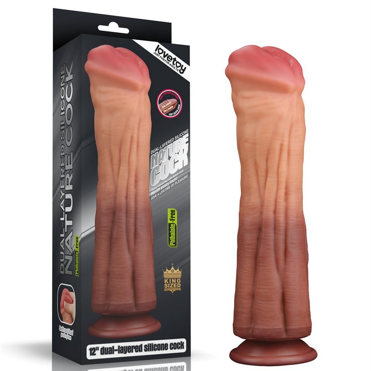 Chú ý Cu ngựa Lovetoy Nature Cock 12  với kích thước cực đại 