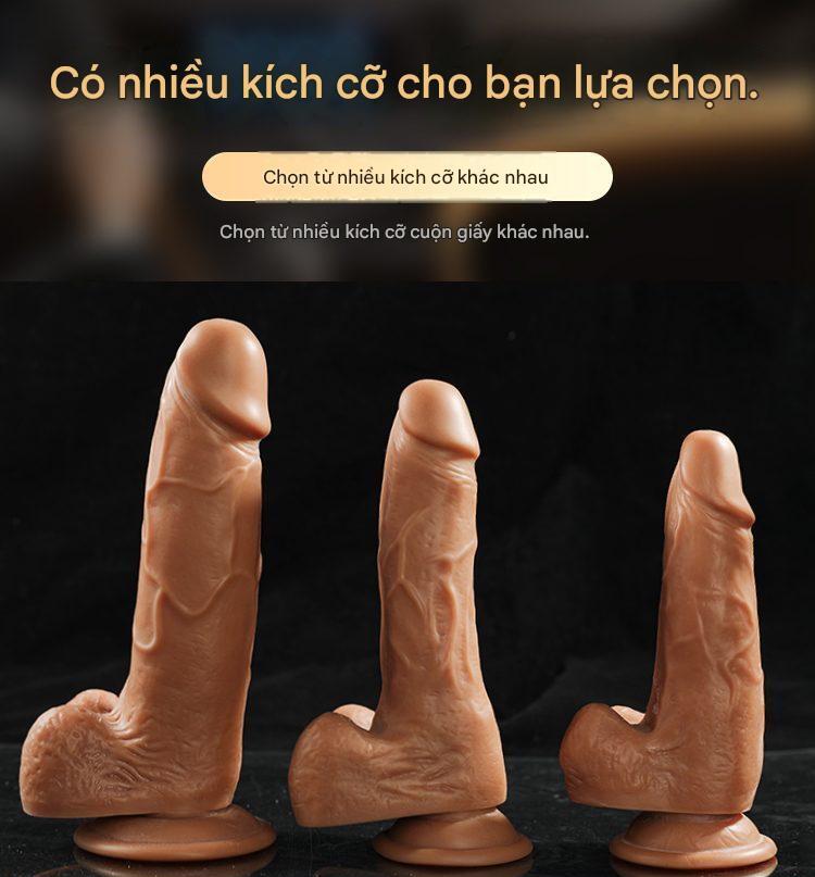 Dương vật giả Mizzzee giá rẻ nhiều kích thước cho người mới