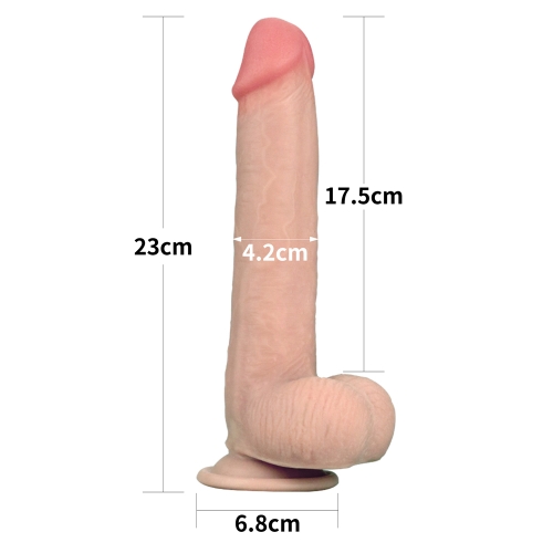 Dương vật sục da lovetoy size nhỏ 9.0' siêu dài 