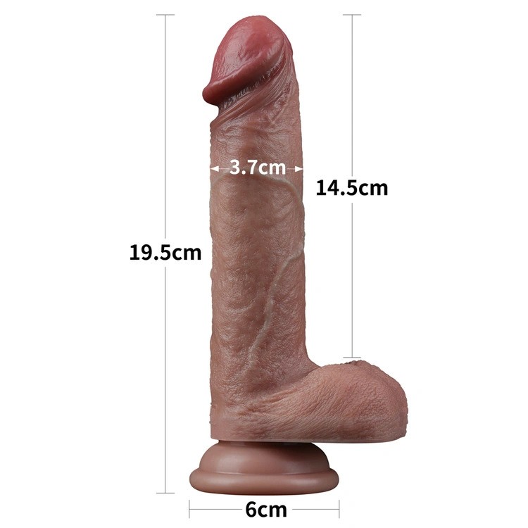 dildo 7.5 inch kích thước vừa phải dễ sử dụng