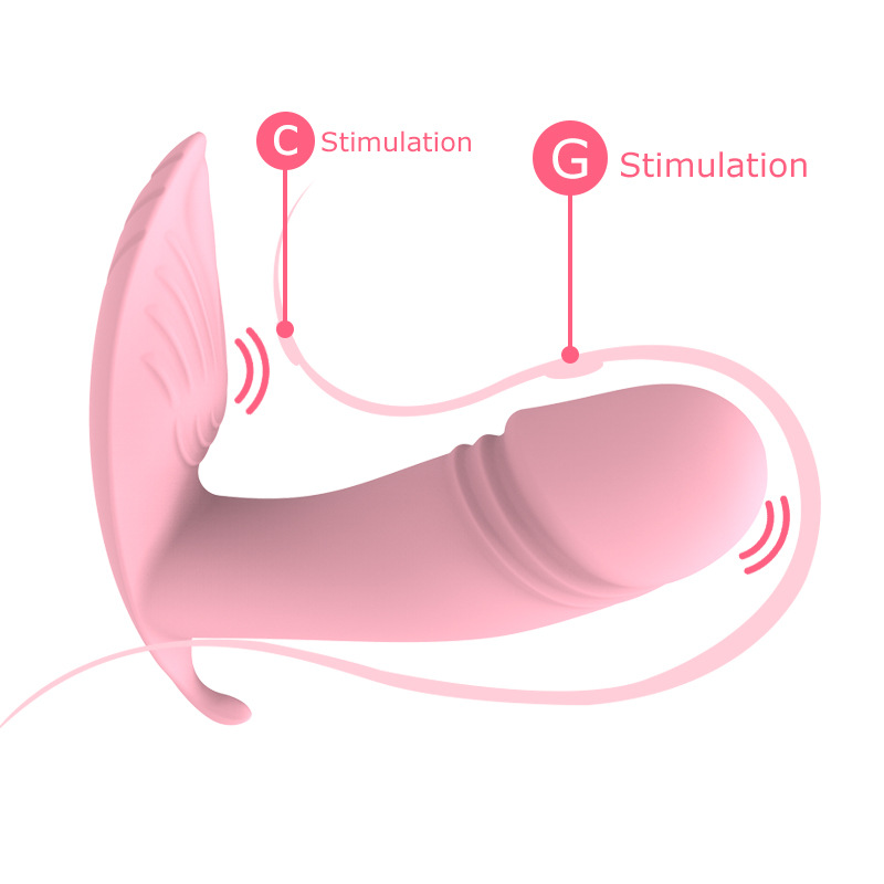 Dương vật gắn quần chip silicone nhỏ gọn với nút điều khiển và cổng sạc