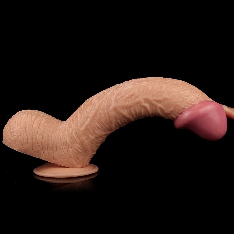 Dương vật LoveToy King Sized có đế hút