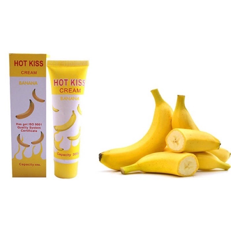 Gel bôi trơn Hot Kiss hương chuối cho nam nữ