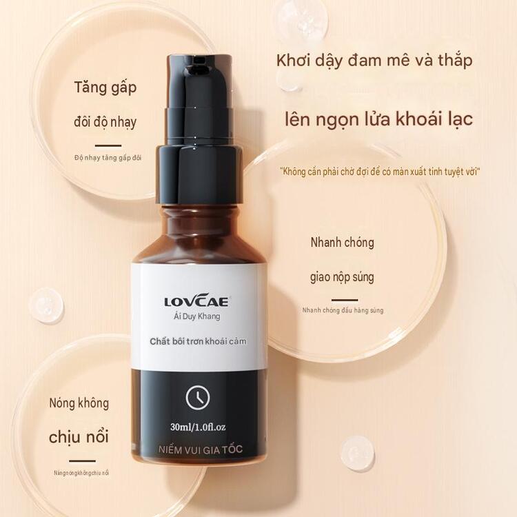 Chất bôi trơn tăng cảm giác nam giới LOVCAE hỗ trợ giảm khô và ma sát