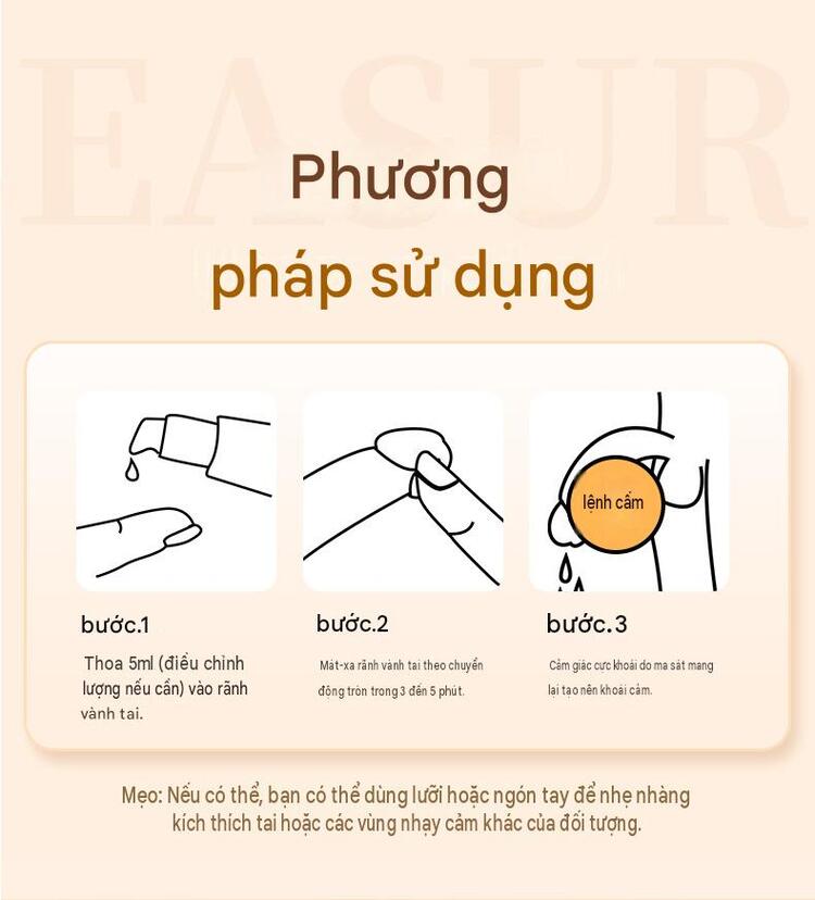 Gel bôi trơn tăng khoái cảm nam LOVCAE chai 30ml thiết kế nhỏ gọn tiện lợi