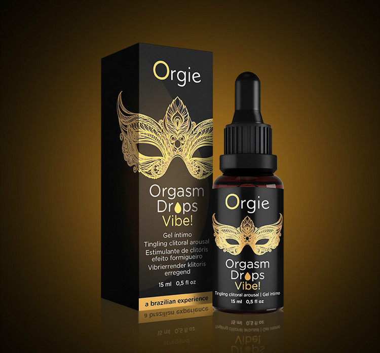Gel tăng khoái Orgie Orgasm Drop Vibe đạt cực khoái là rất dễ dàng