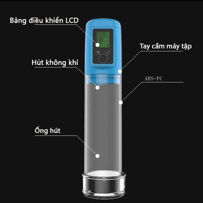 Sử dụng máy tập to dương vật giúp cậu nhỏ to dài hơn