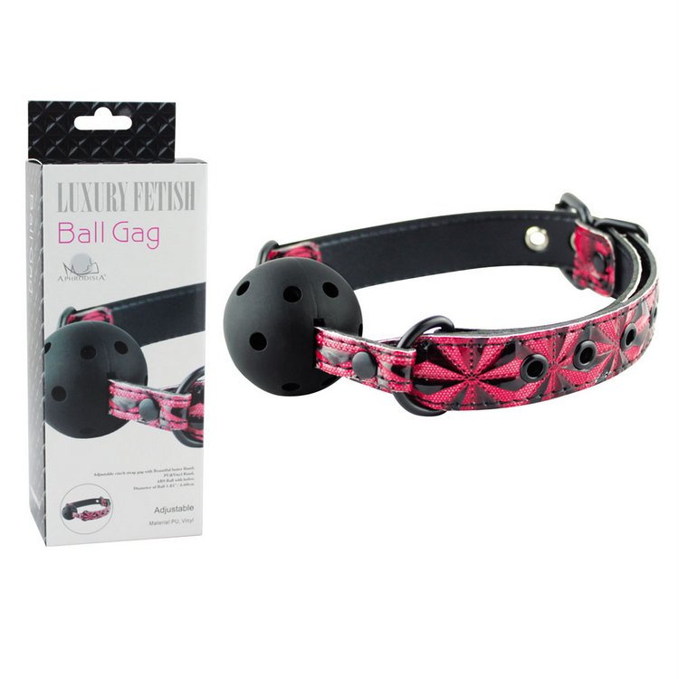 Khóa hàm Ball Gag tạo cảm giác phấn khích