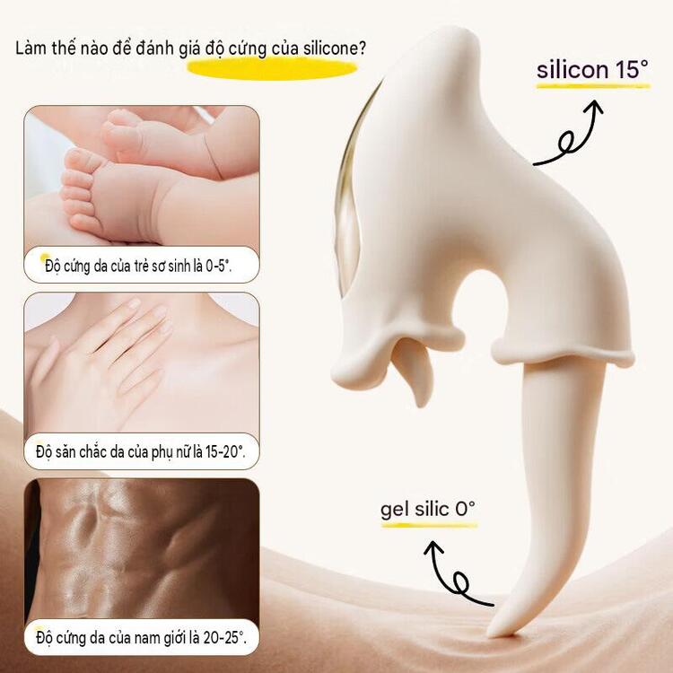 Máy kích thích âm vật Svakom Licksy silicone