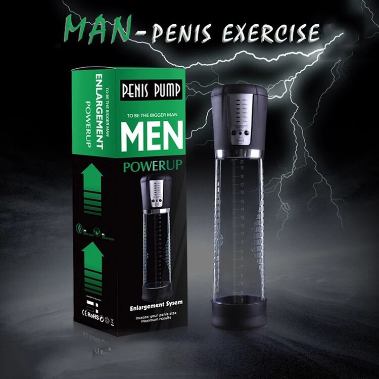 Máy bơm Penis POWERUP áp suất cao hỗ trợ tập luyện nam giới