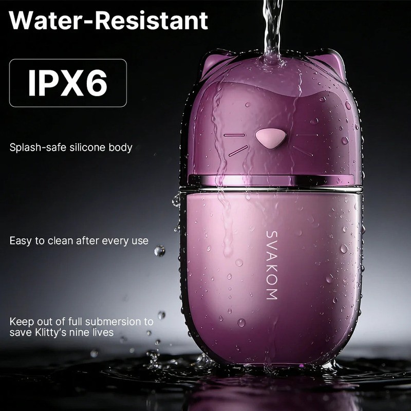 Máy kích thích âm vật Svakom Klitty chống nước IPX6