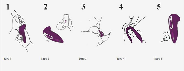 Máy bú mút Svakom Pulse Union công nghệ hút xung 5 chế độ