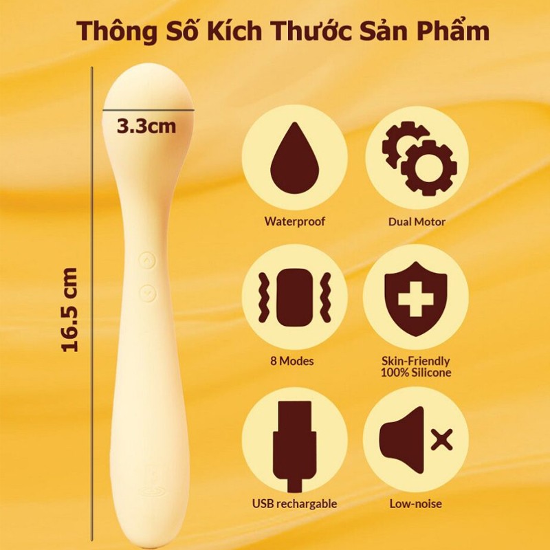 máy massage mini Blenva Bendi sạc USB nhỏ gọn tiện lợi