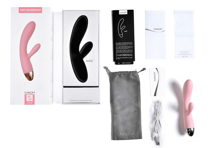 Fullbox máy mát xa SVAKOM Alice chính hãng