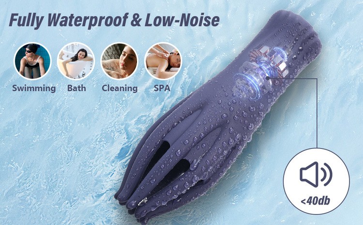 Máy mát xa dương vật bạch tuộc Yunman silicone mềm chống nước IPX5