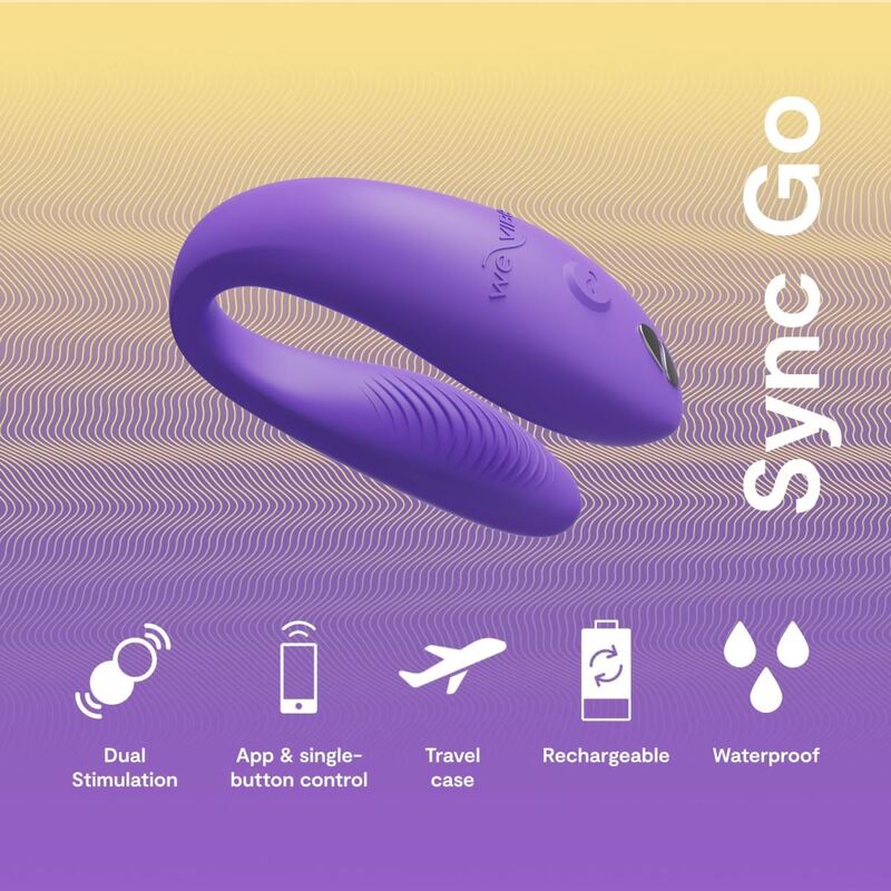 Máy massage điểm G We-vibe SYNC rung 2 đầu siêu mạnh
