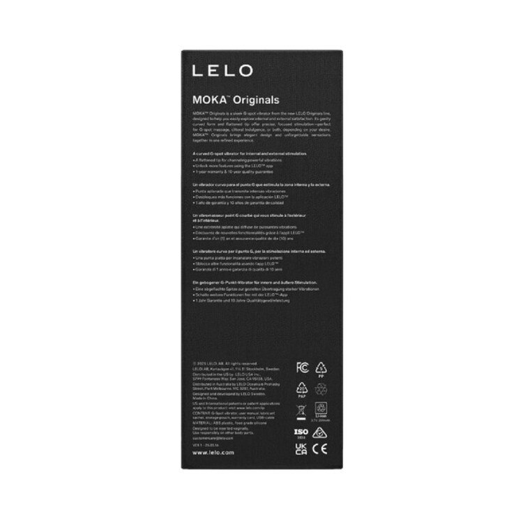 Máy rung Lelo Moka Originals silicone mềm mịn
