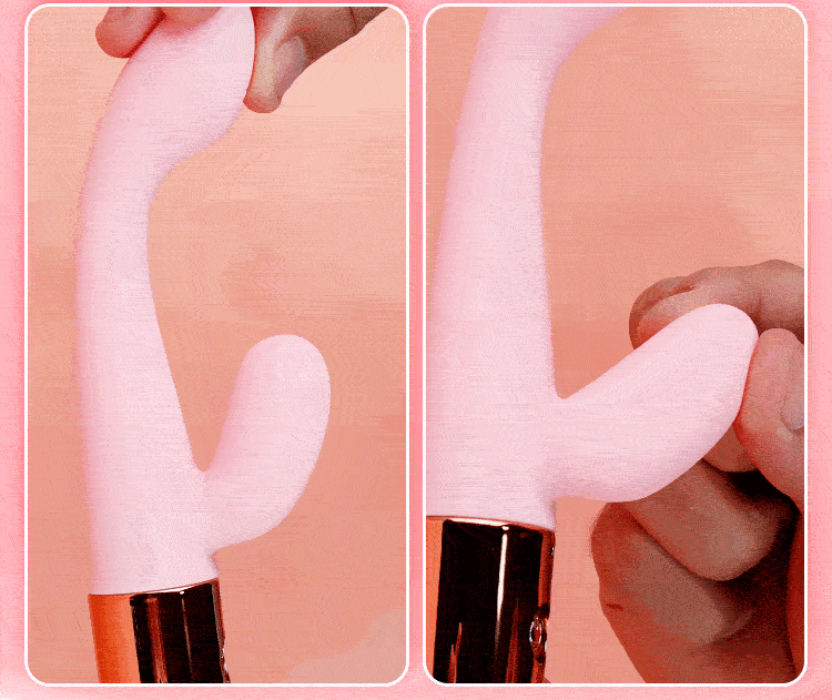 Máy rung điểm G Gold Finger Gok silicone mềm
