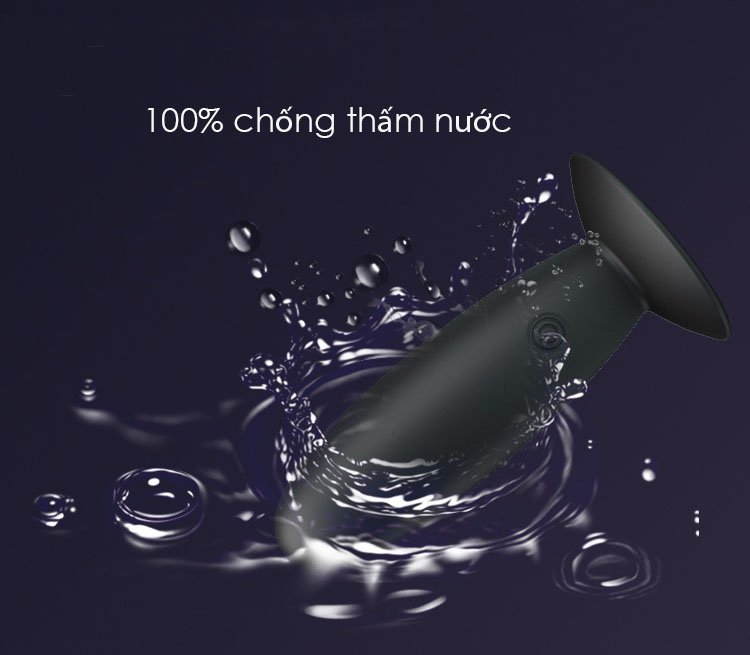 Máy rung kích thích điểm G và hậu môn Pretty Love silicone