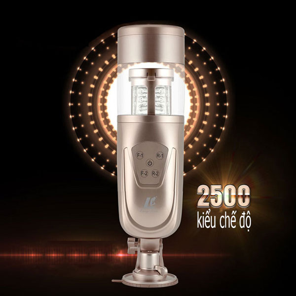 Máy thủ dâm tự động Flashing Lover 2500 xoay 145 độ thụt mạnh